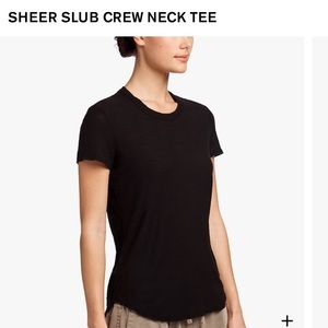 James Perse Slub Crew Neck Tee